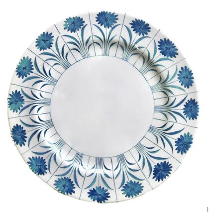 Marigold Blue Charger